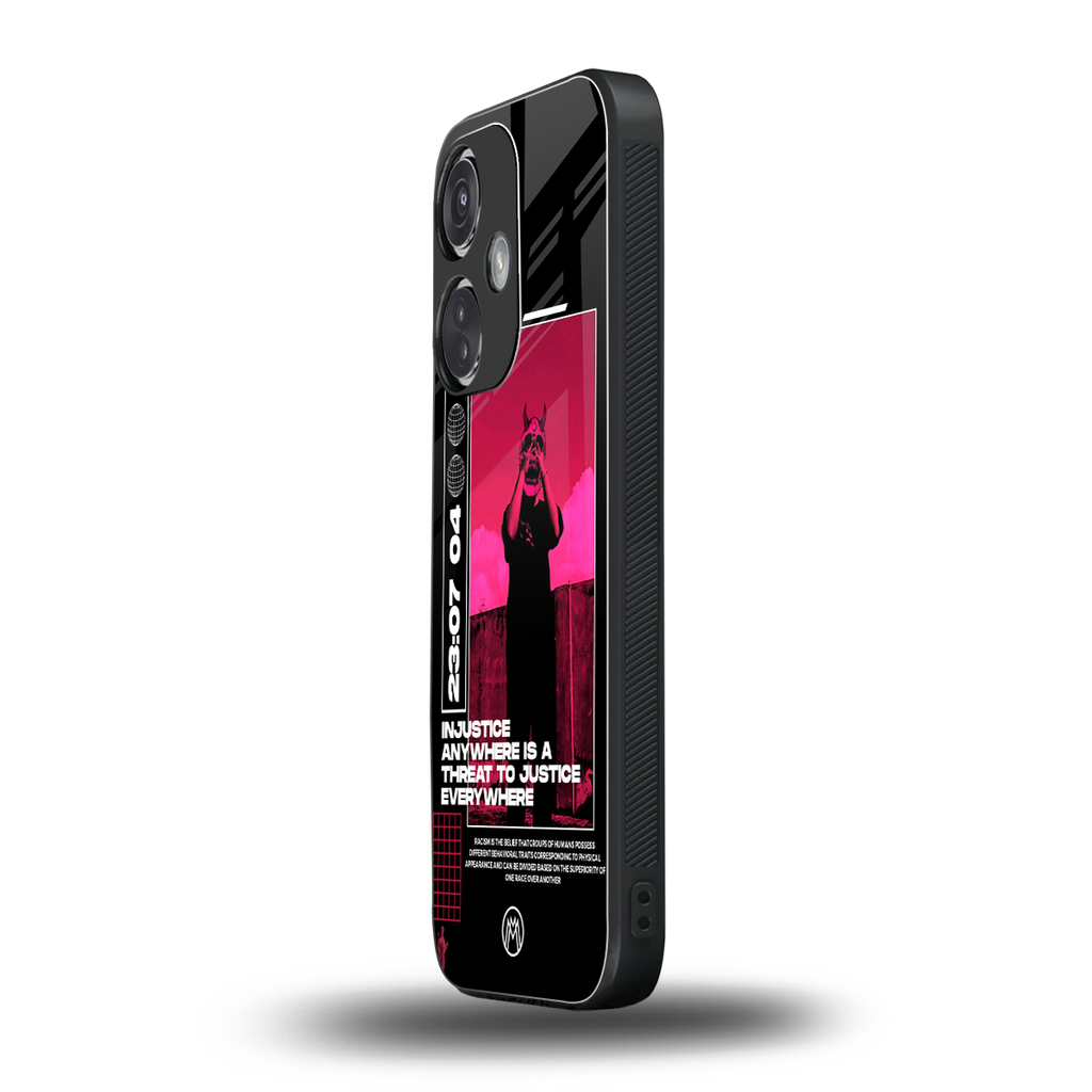 injustice back phone cover | glass case for oneplus nord ce 3