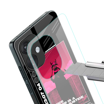 injustice back phone cover | glass case for oneplus nord ce 3