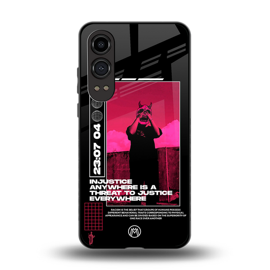 injustice back phone cover | glass case for oneplus nord ce 4 lite