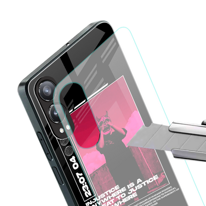 injustice back phone cover | glass case for oneplus nord ce 4 lite