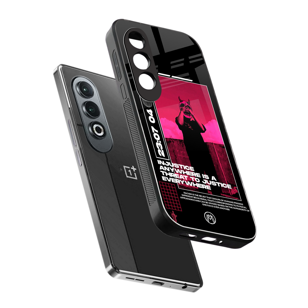 injustice back phone cover | glass case for oneplus nord ce 4