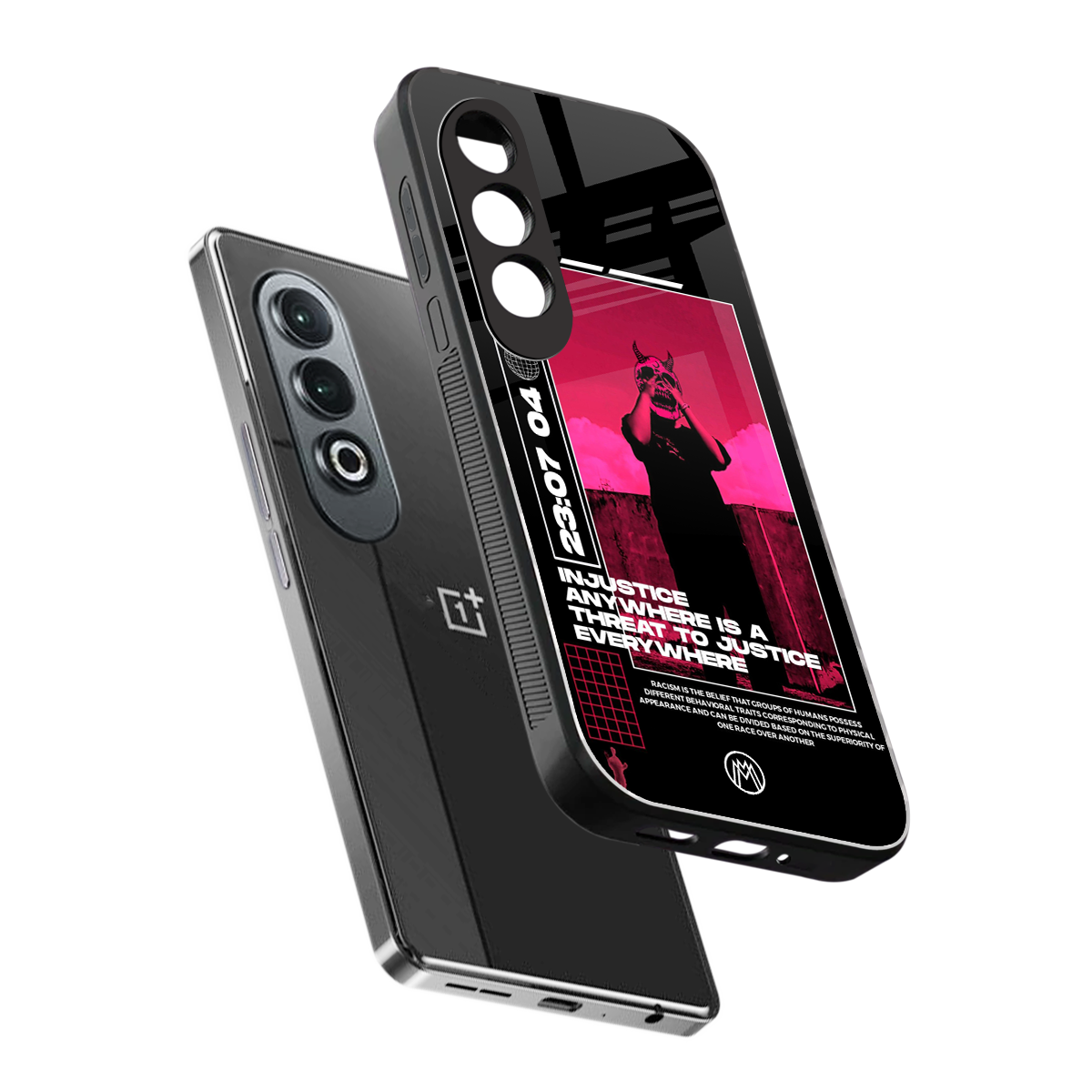 injustice back phone cover | glass case for oneplus nord ce 4