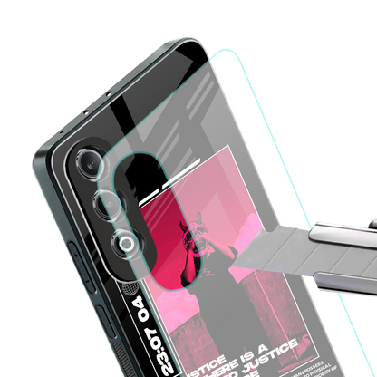 injustice back phone cover | glass case for oneplus nord ce 4