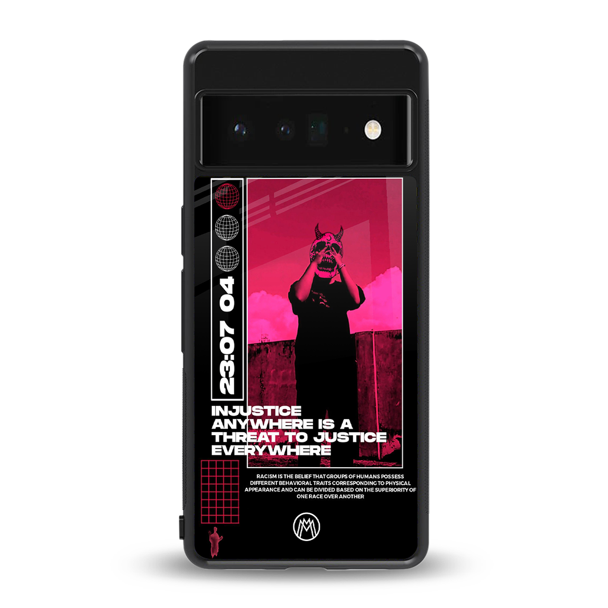 injustice back phone cover | glass case for google pixel 6 pro