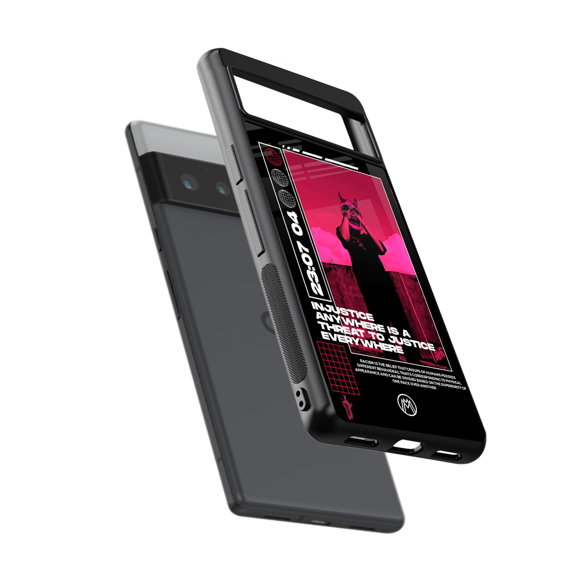 injustice back phone cover | glass case for google pixel 6 pro