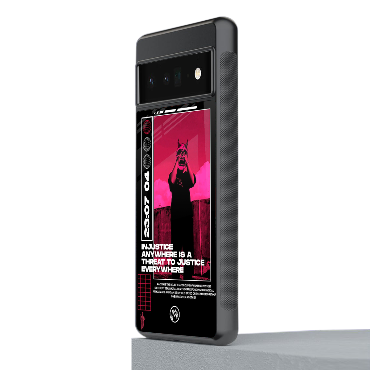 injustice back phone cover | glass case for google pixel 6 pro