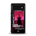 injustice back phone cover | glass case for google pixel 6