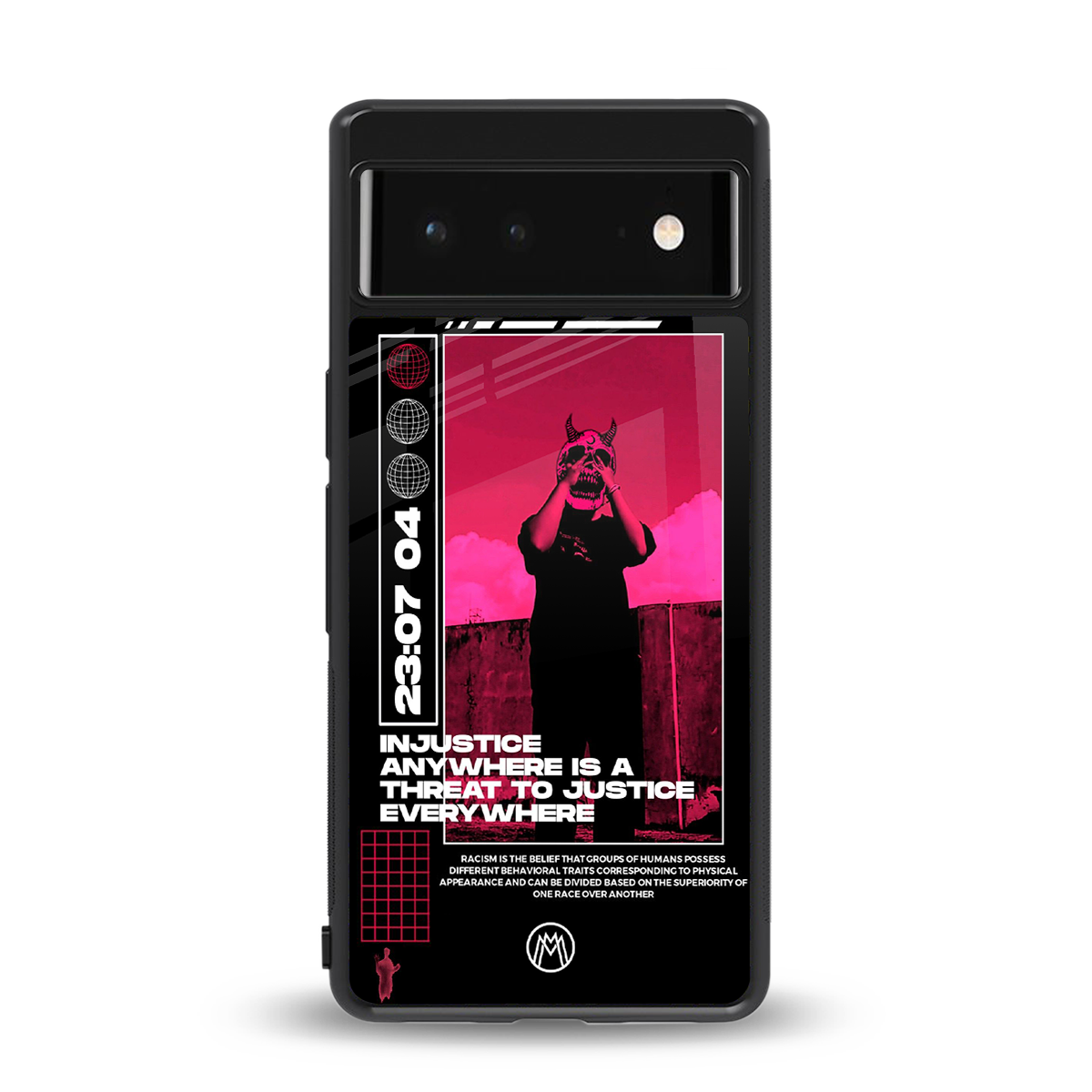 injustice back phone cover | glass case for google pixel 6