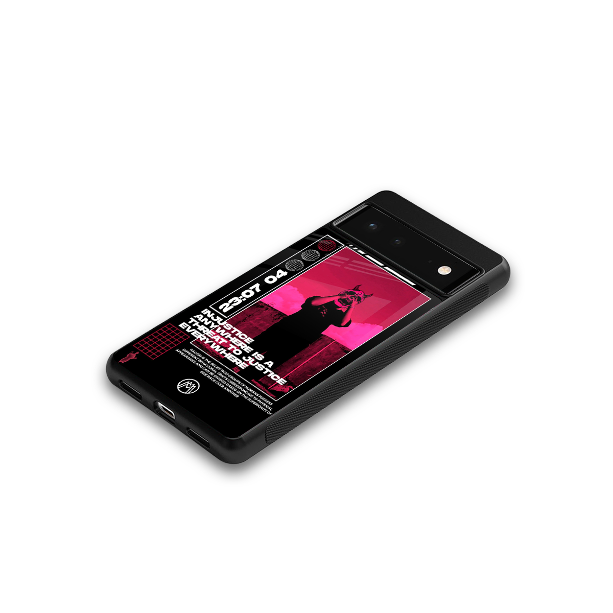 injustice back phone cover | glass case for google pixel 6