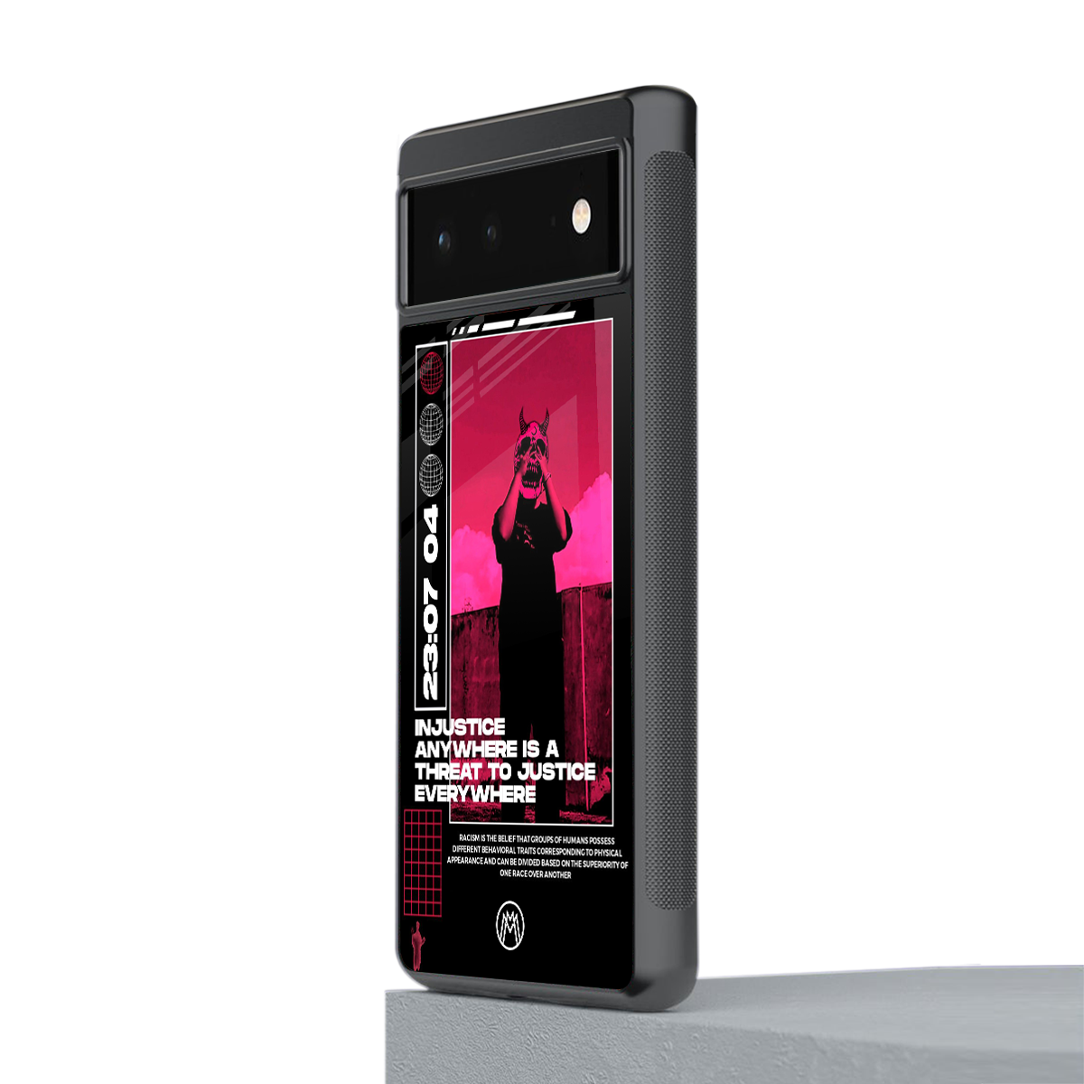 injustice back phone cover | glass case for google pixel 6