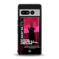 injustice back phone cover | glass case for google pixel 7 pro