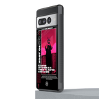 injustice back phone cover | glass case for google pixel 7 pro