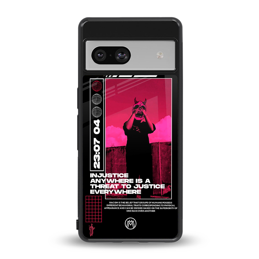injustice back phone cover | glass case for Google Pixel 7