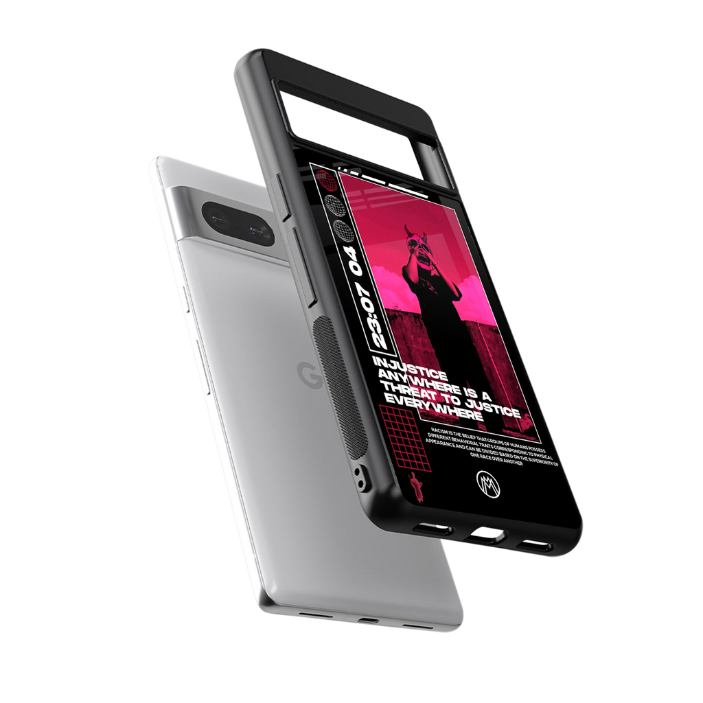 injustice back phone cover | glass case for Google Pixel 7