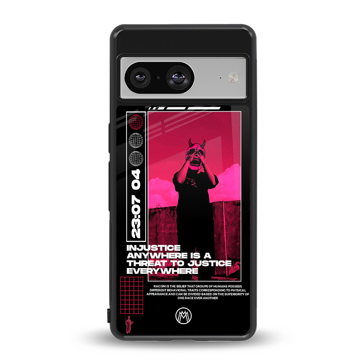 injustice back phone cover | glass case for Google Pixel 8