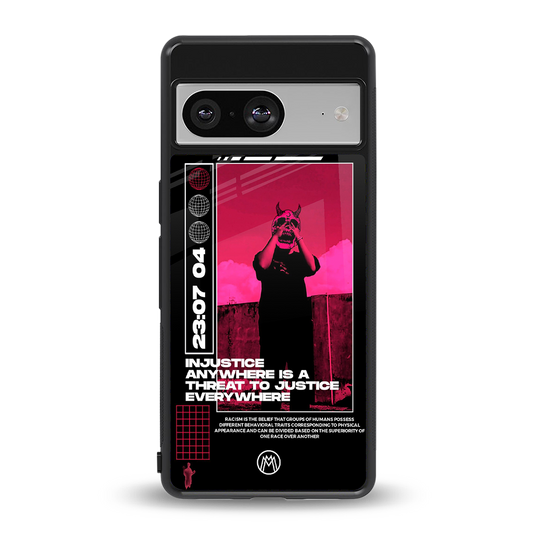 injustice back phone cover | glass case for Google Pixel 8