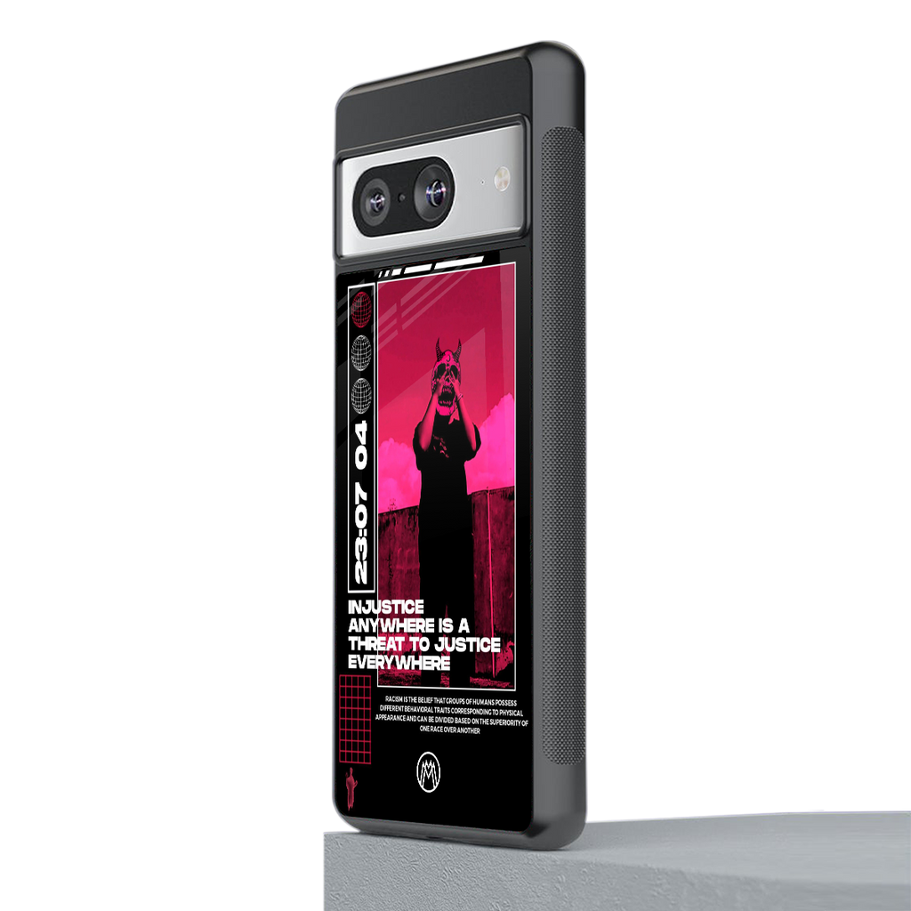 injustice back phone cover | glass case for Google Pixel 8