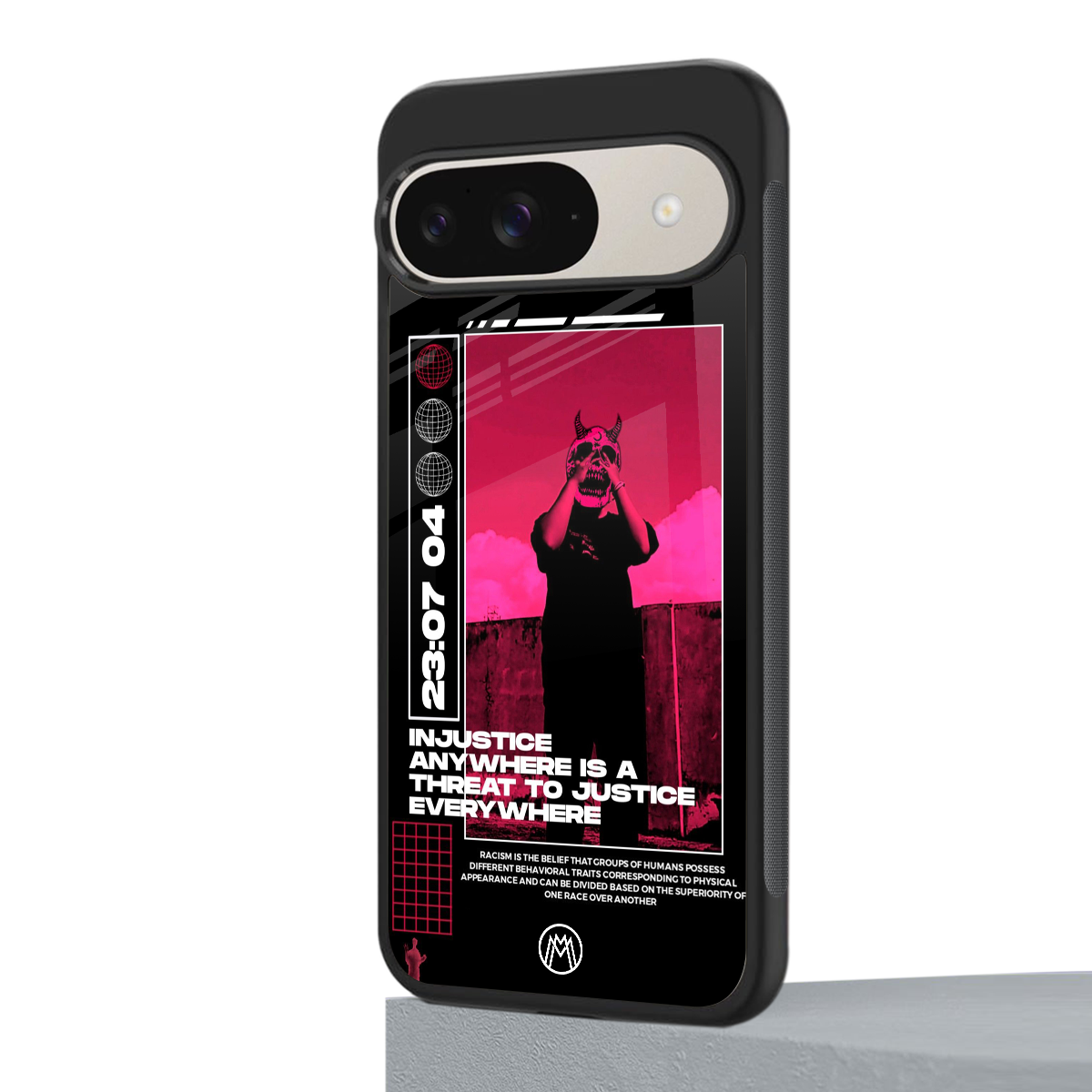 injustice back phone cover | glass case for google pixel 9