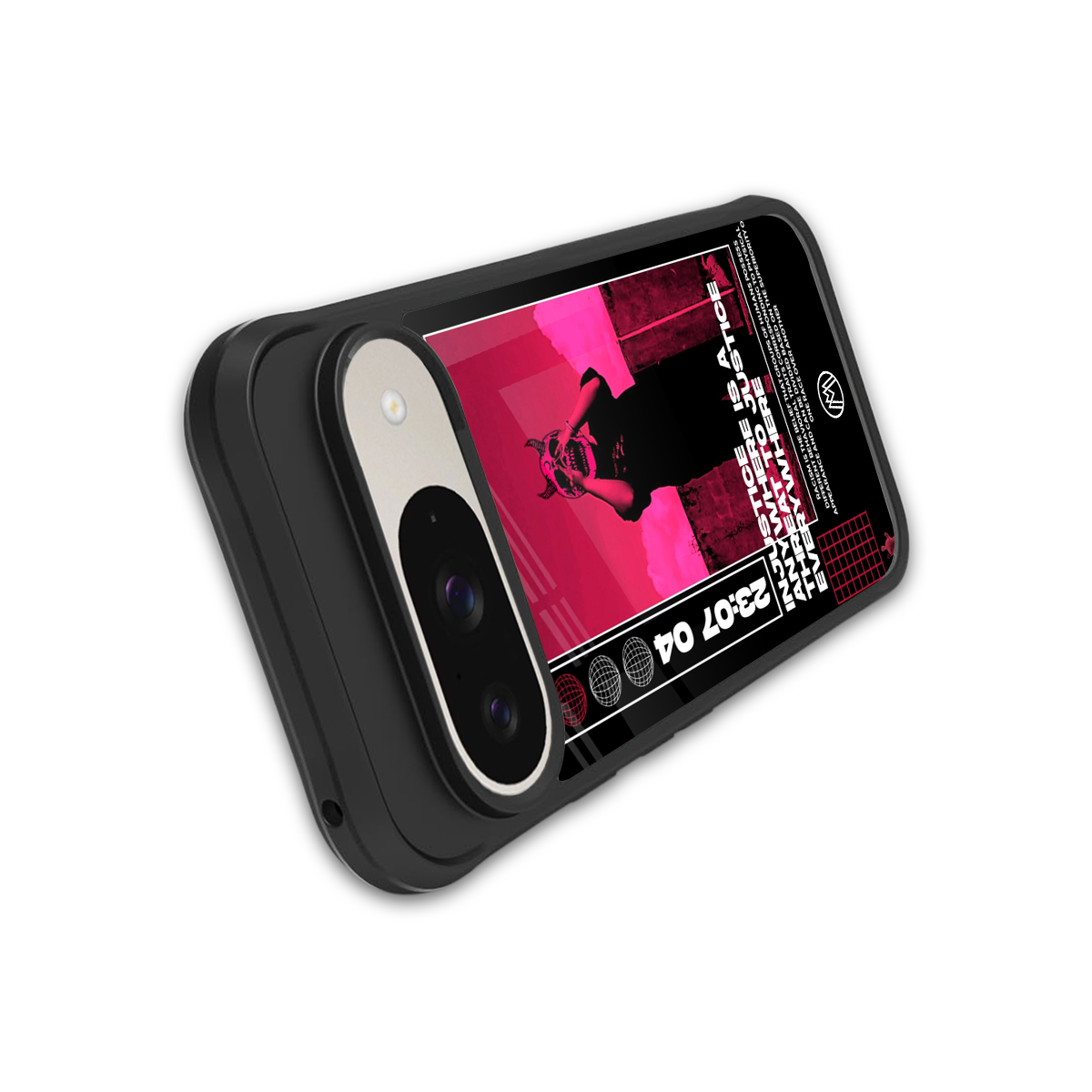 injustice back phone cover | glass case for google pixel 9