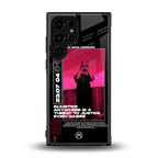 injustice back phone cover | glass case for samsung galaxy s23 ultra