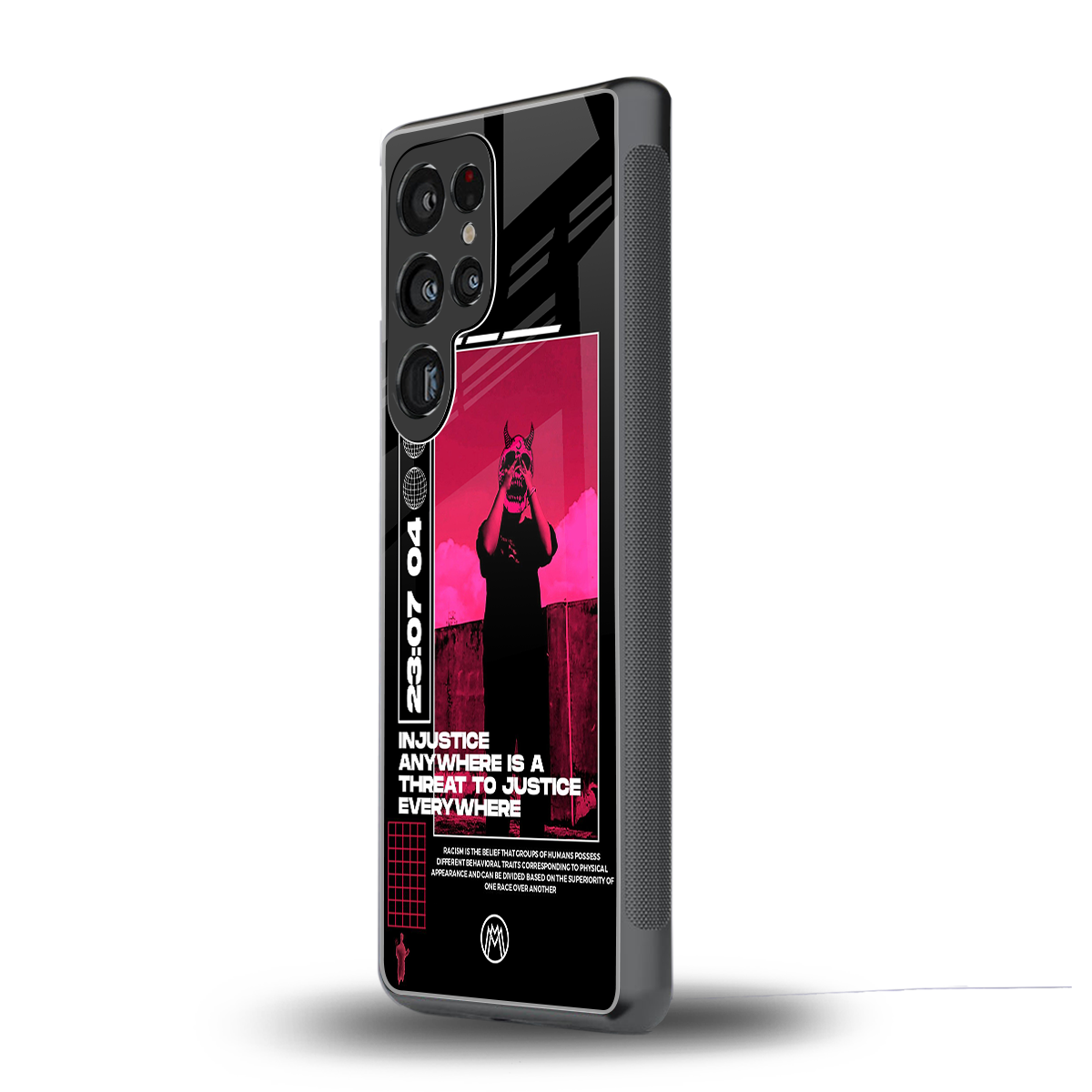 injustice back phone cover | glass case for samsung galaxy s25 ultra