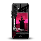 injustice back phone cover | glass case for samsung galaxy s24 fe