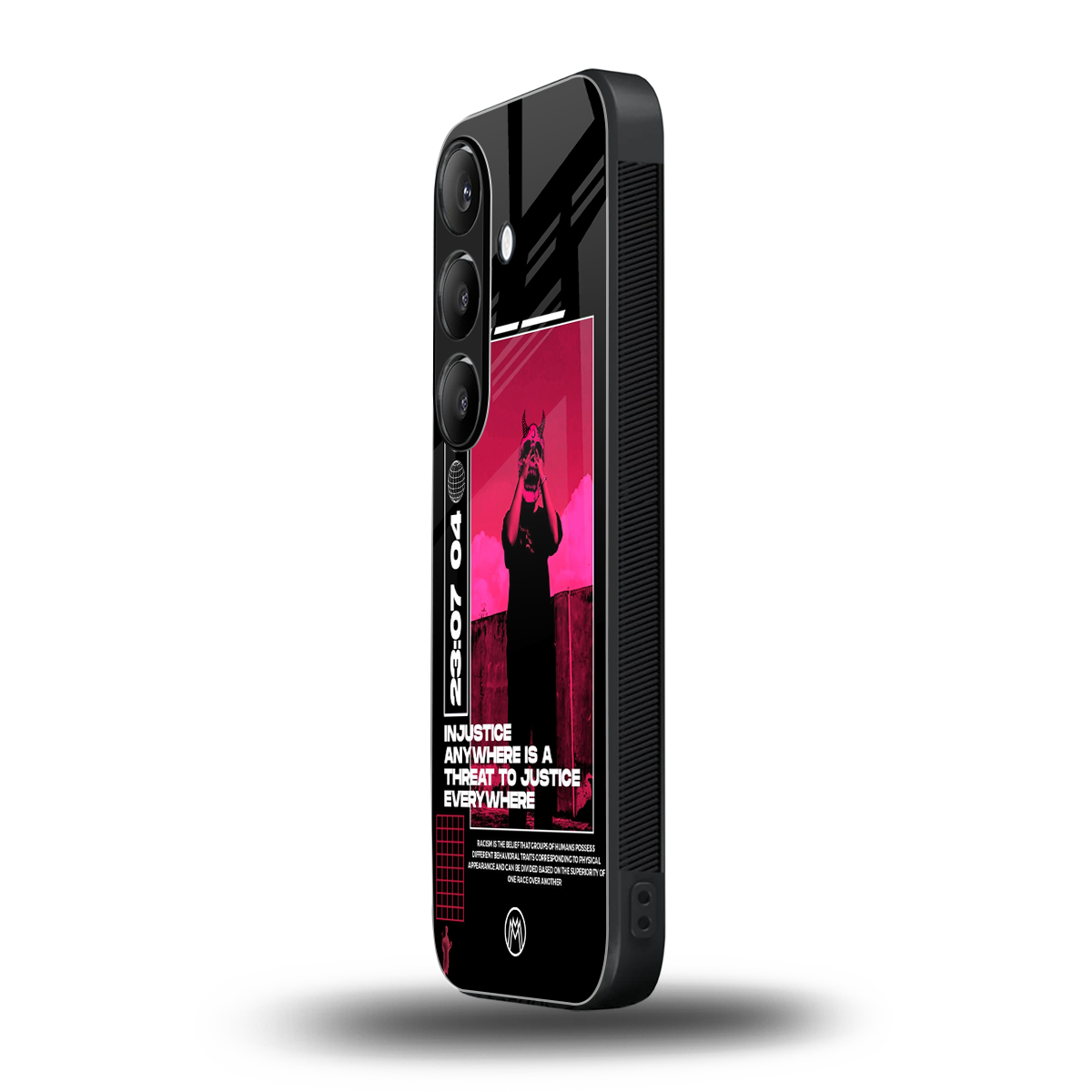 injustice back phone cover | glass case for samsung galaxy s24 plus
