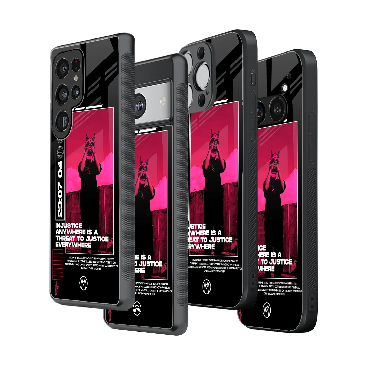 Stylish Glass Back Case for All Smartphones – iPhone, Samsung, OnePlus, Pixel, Redmi, Oppo, Vivo, Motorola