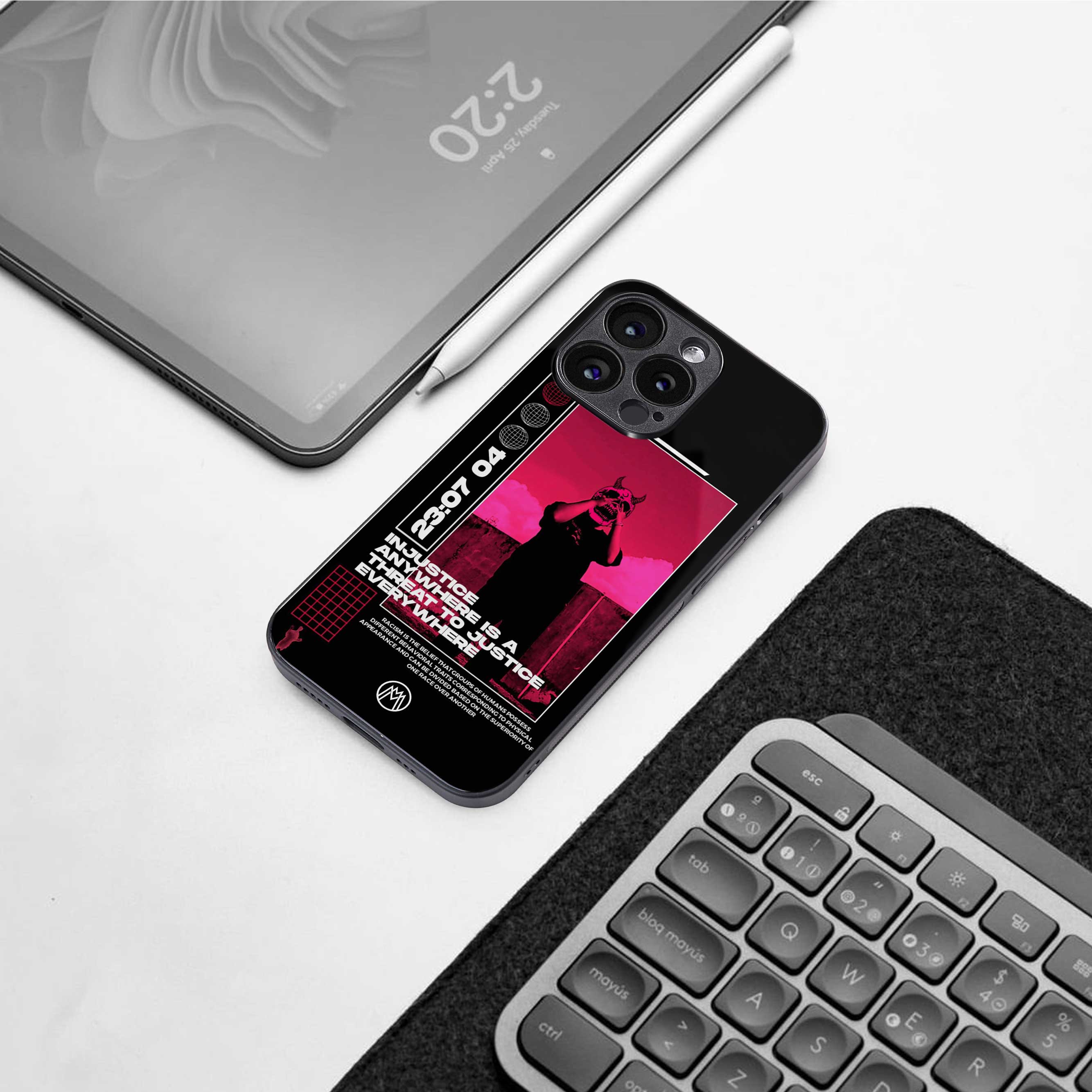 injustice back phone cover | glass case for oneplus nord ce 3