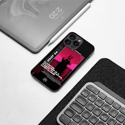 injustice back phone cover | glass case for iphone 16 pro max