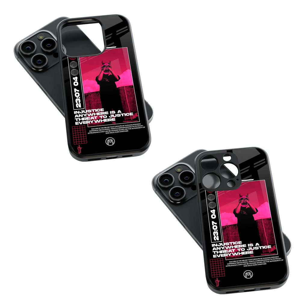 Trendy Glass Back Mobile Case for iPhone, Samsung, Redmi, OnePlus, Google Pixel, Motorola