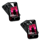 Trendy Glass Back Mobile Case for iPhone, Samsung, Redmi, OnePlus, Google Pixel, Motorola
