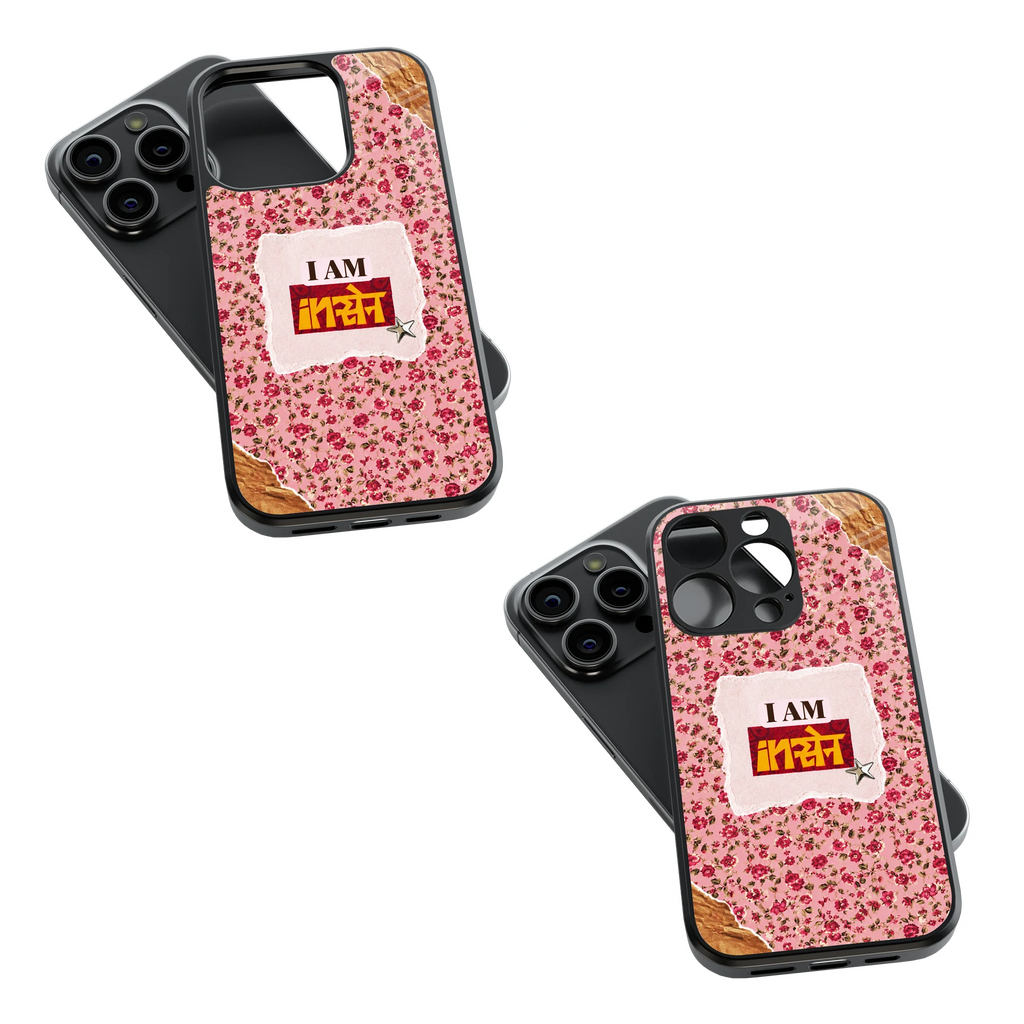 Trendy Glass Back Mobile Case for iPhone, Samsung, Redmi, OnePlus, Google Pixel, Motorola