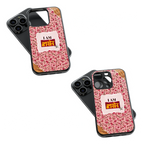 Trendy Glass Back Mobile Case for iPhone, Samsung, Redmi, OnePlus, Google Pixel, Motorola