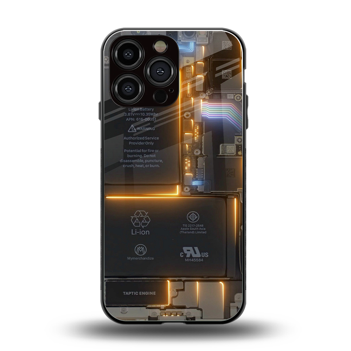 inside out back phone cover | glass case for iphone 13 pro max