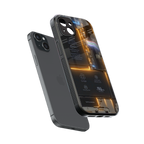 inside out back phone cover | glass case for iphone 15 plus