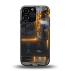 inside out back phone cover | glass case for iphone 15 pro max