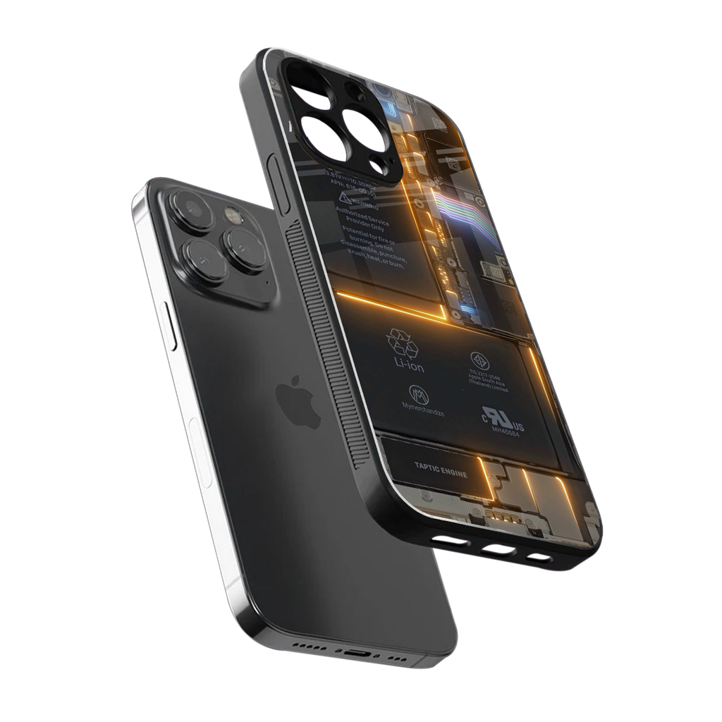 inside out back phone cover | glass case for iphone 14 pro max