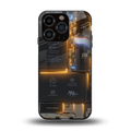 inside out back phone cover | glass case for iphone 14 pro