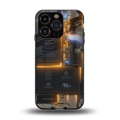 inside out back phone cover | glass case for iphone 14 pro