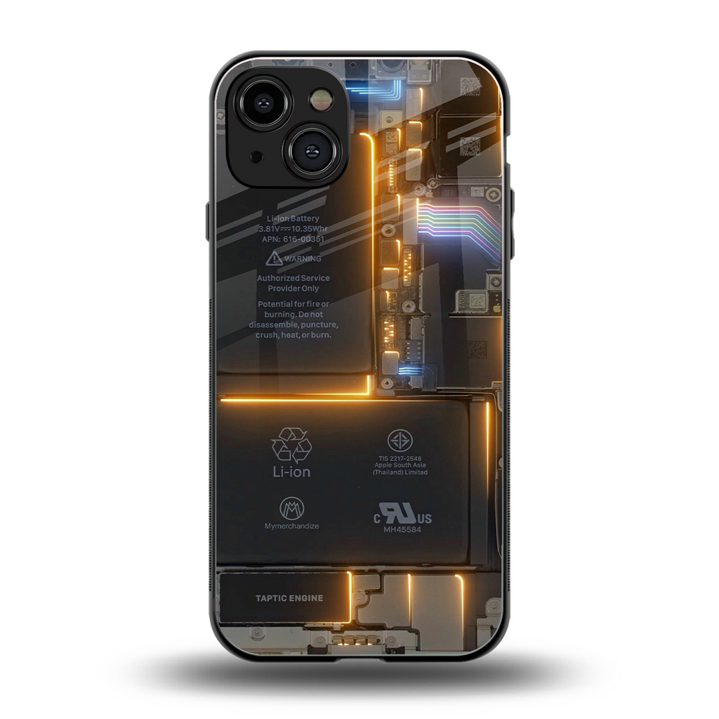 inside out back phone cover | glass case for iphone 15