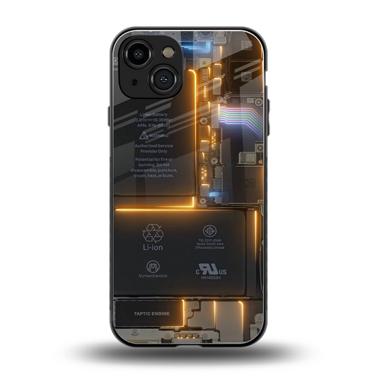 inside out back phone cover | glass case for iphone 14