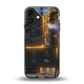 inside out back phone cover | glass case for iphone 16 plus
