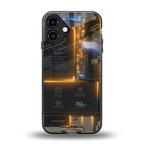 inside out back phone cover | glass case for iphone 16 plus