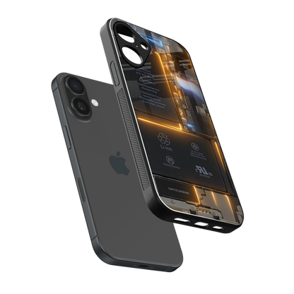 inside out back phone cover | glass case for iphone 16 plus