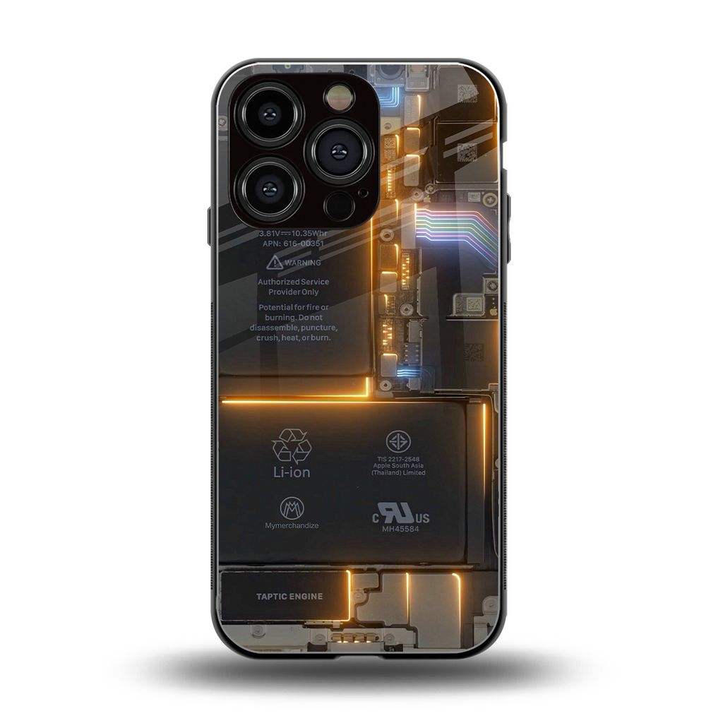 inside out back phone cover | glass case for iphone 16 pro