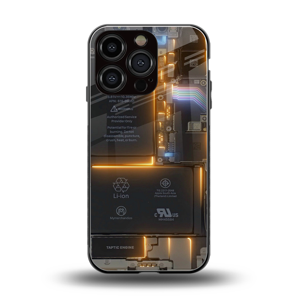 inside out back phone cover | glass case for iphone 16 pro