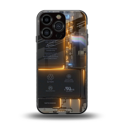 inside out back phone cover | glass case for iphone 16 pro