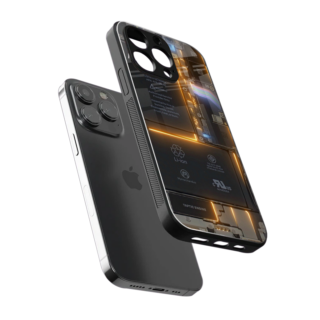 inside out back phone cover | glass case for iphone 16 pro