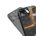 inside out back phone cover | glass case for iphone 16 plus